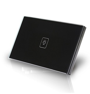 CÔNG TẮC CẢM ỨNG  (1 nút màu đen) ĐIỀU KHIỂN TỪ XA 315Mhz